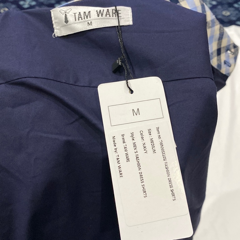 Blue dress shirt